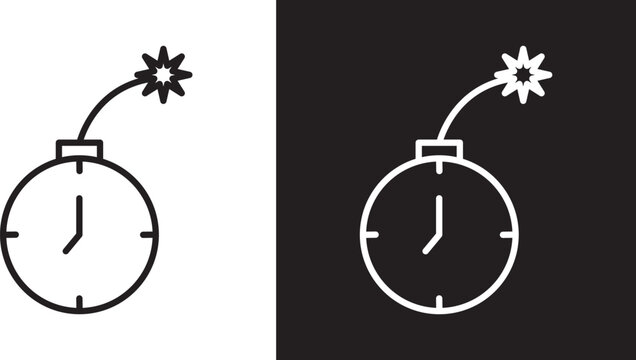 Time bomb icon