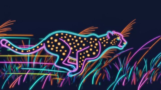 vector illustration of a horse