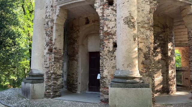 cappella del sacro monte di orta san giulio, italia