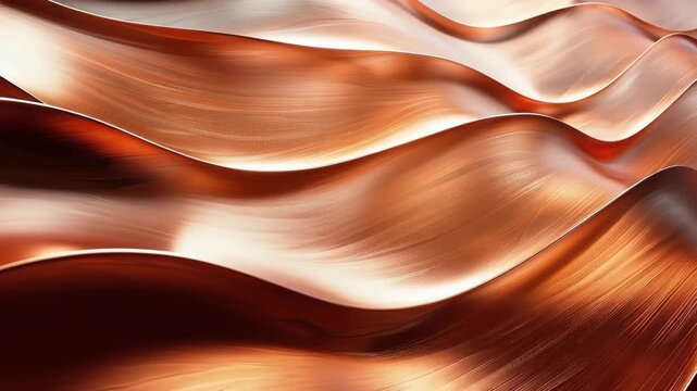 Abstract desert dunes in warm light symbolizing World Environment Day climate and land conservation