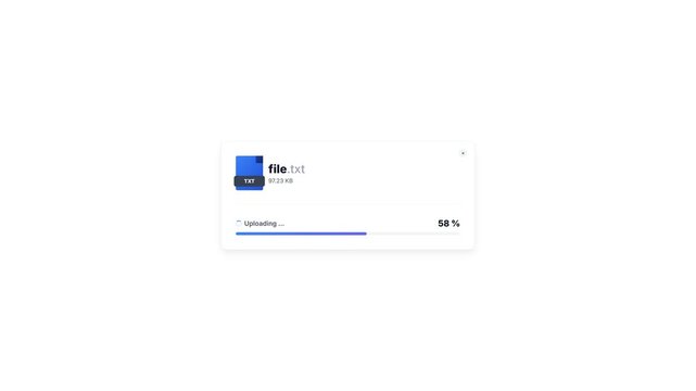 Fact Check Information Box Animation with Progress Bar. 4K Video