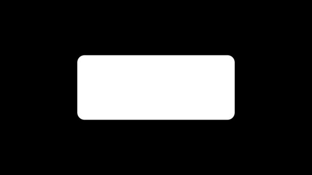 Modern red and orange rounded rectangles sliding across black background with video colorful rounded dark background