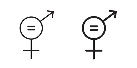 Gender equality icon © Latest