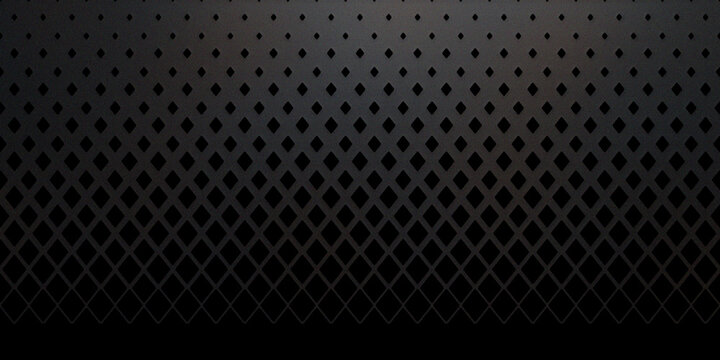 Monochromatic dark background with fading diamond pattern creating subtle gradient depth and professional geometric texture.
