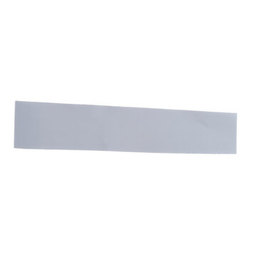 Light gray horizontal progress bar flat design icon