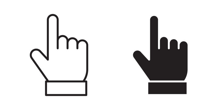 Cursor hand icon
