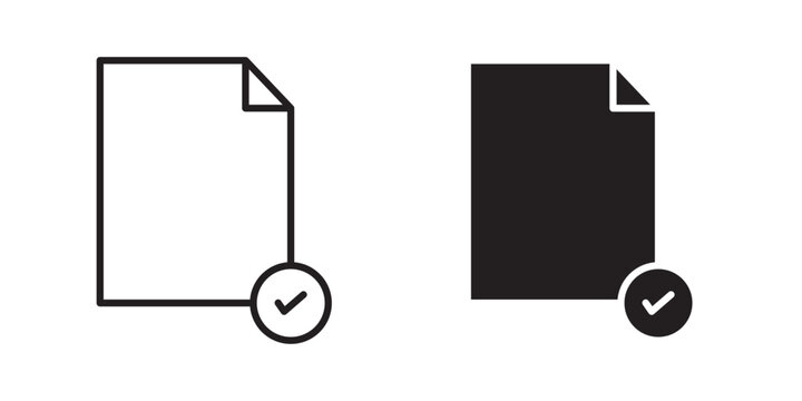 Document accepted icon
