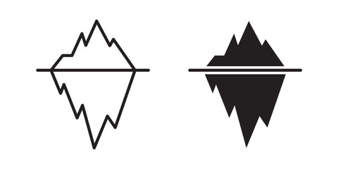 Iceberg icon © Muhtemel