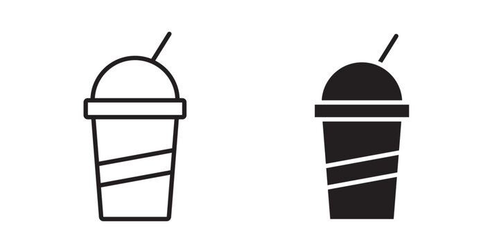 Milk shake icon