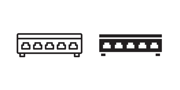 Network switch icon
