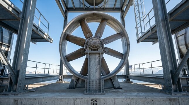 Ventilador alpino de instalaci&oacute;n para captura de carbono