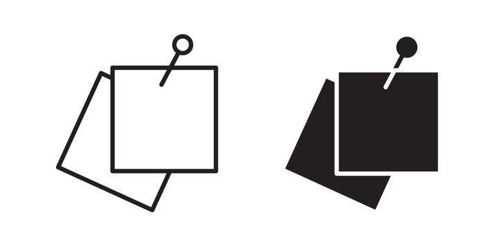 Sticky notes icon