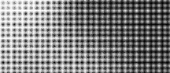 Fototapeta premium Abstract halftone pattern background with gradient effect, black dots on, vector illustration design element for graphic projects