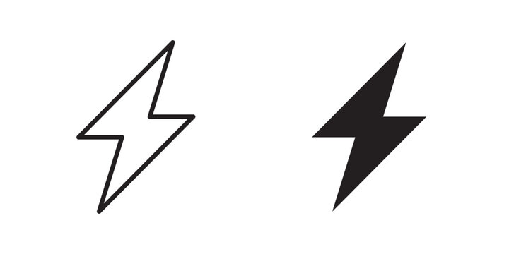 Thunder bolt icon