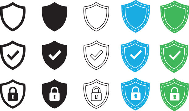 set of shield