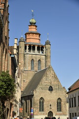 Naklejka premium L'église de Jérusalem à Bruges (Brugge)