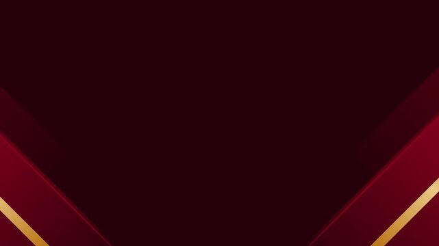 Red Gold Abstract Background Animation