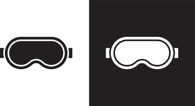 Ski goggles icon
