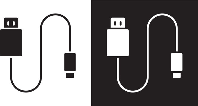 USB cable icon
