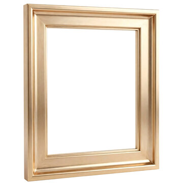 A classic, luxurious, and elegant gold picture frame