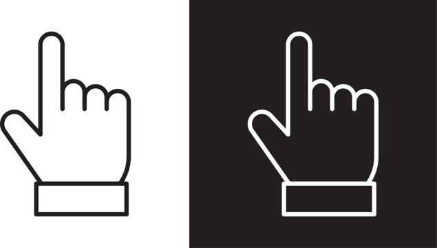Cursor hand icon