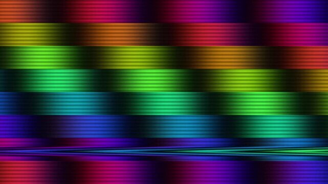 Digital Glitch RGB Signal Corruption Distortion VHS Seamless Loop Background