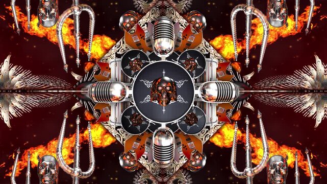 Metal Skulls Hells 