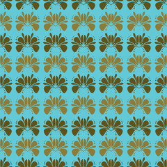 Fototapeta premium Seamless vintage rose floral pattern with soft pastel tones, perfect for babywear, nursery bedding, fabric printing, and feminine textile collections. 