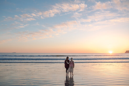San Diego Negative Tide Sunset