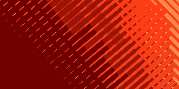 Angular red lines a dynamic vector composition with gradient shading