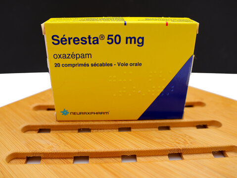 Boite de comprim&eacute;s de Seresta 5 de chez Neuraxpharm