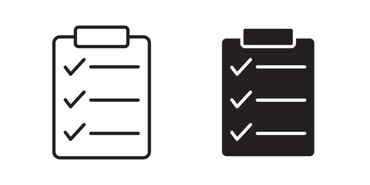 Clipboard check icon
