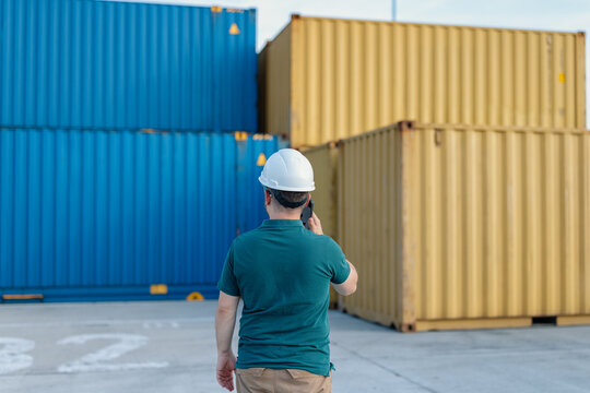 Logistics Supervisor at Container Shipping Yard