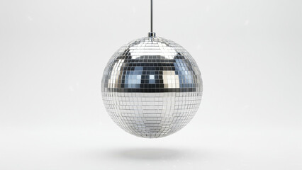 Obraz premium Disco ball sparkling sphere mirrored tiles