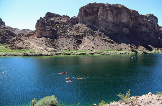 Fun on the river - Black Canyon of Colorado River, Arizona