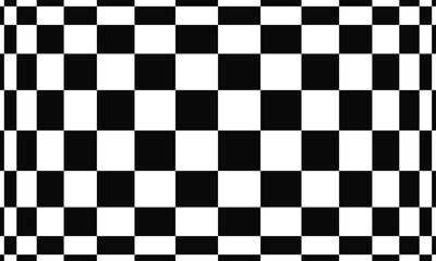 Fototapeta premium Checkered Sphere Optical Illusion Pattern Design