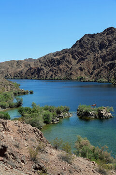 Black Canyon scenery vertical - Colorado River, Arizona