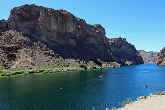 Cliffs of Black Canyon - Colorado River, Arizona