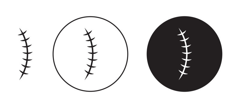 Scar vector icon logo or illustration