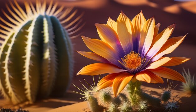 Colorful Desert Flower