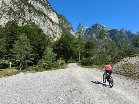 Dolomiti  Friulane - Mountain Bike in Val Cimoliana