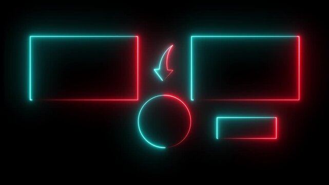 Subscribe button and outro for gaming and video channels Youtube End screen. Motion graphics of media icon concept
