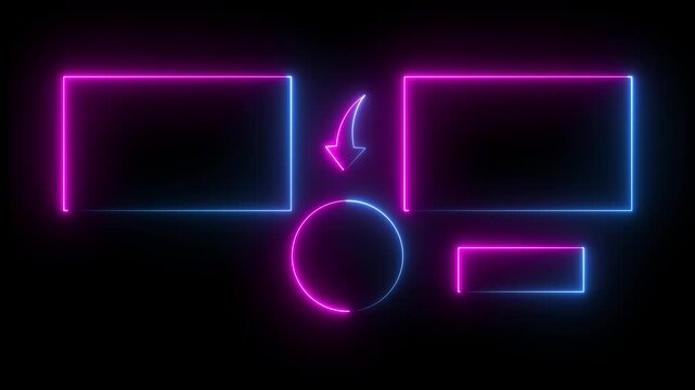 Subscribe button and outro for gaming and video channels Youtube End screen. Motion graphics of media icon concept
