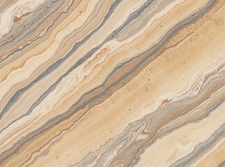 Obraz premium Detailed diagonal veined beige and gray marble stone background with diagonal background interior material