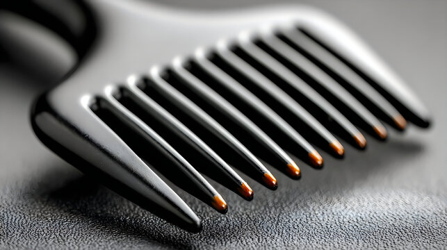 Premium beauty care tool highlights contemporary black design Image illustration
