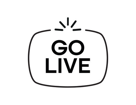 Go live badge