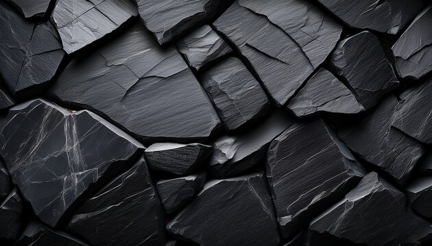 Black Stone Background Dark Grey Black Slate Texture Background Black Stone Texture Black Granite Slabs Background