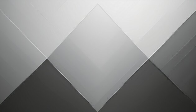 Simple Background With Triangel Shape And Gradient Grey