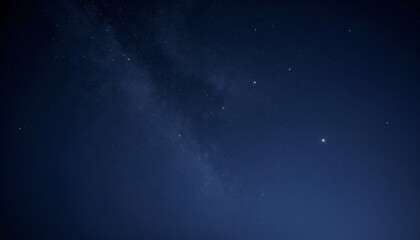 Obraz premium Starry night with Milky Way visible