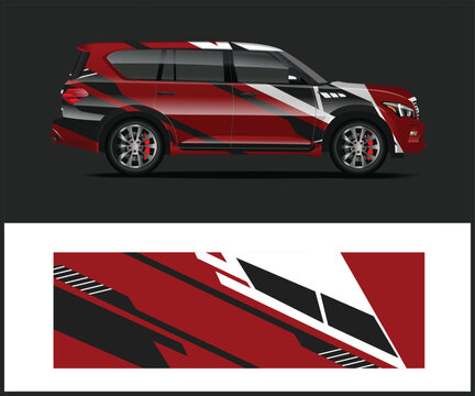 Modern Sporty Van Wrap Design
